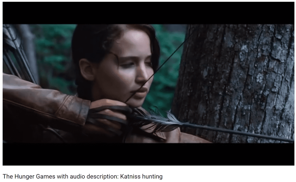 ตัวอย่างการทำเสียงบรรยายภาพ Audio Description (AD) ภาพยนตร์เรื่อง Hunger Games